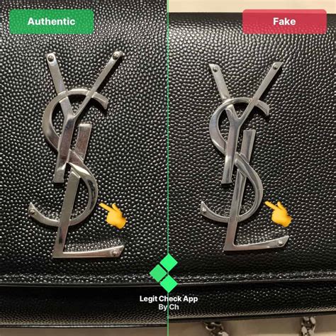 how do you know if a ysl bag is real|check by ch ysl.